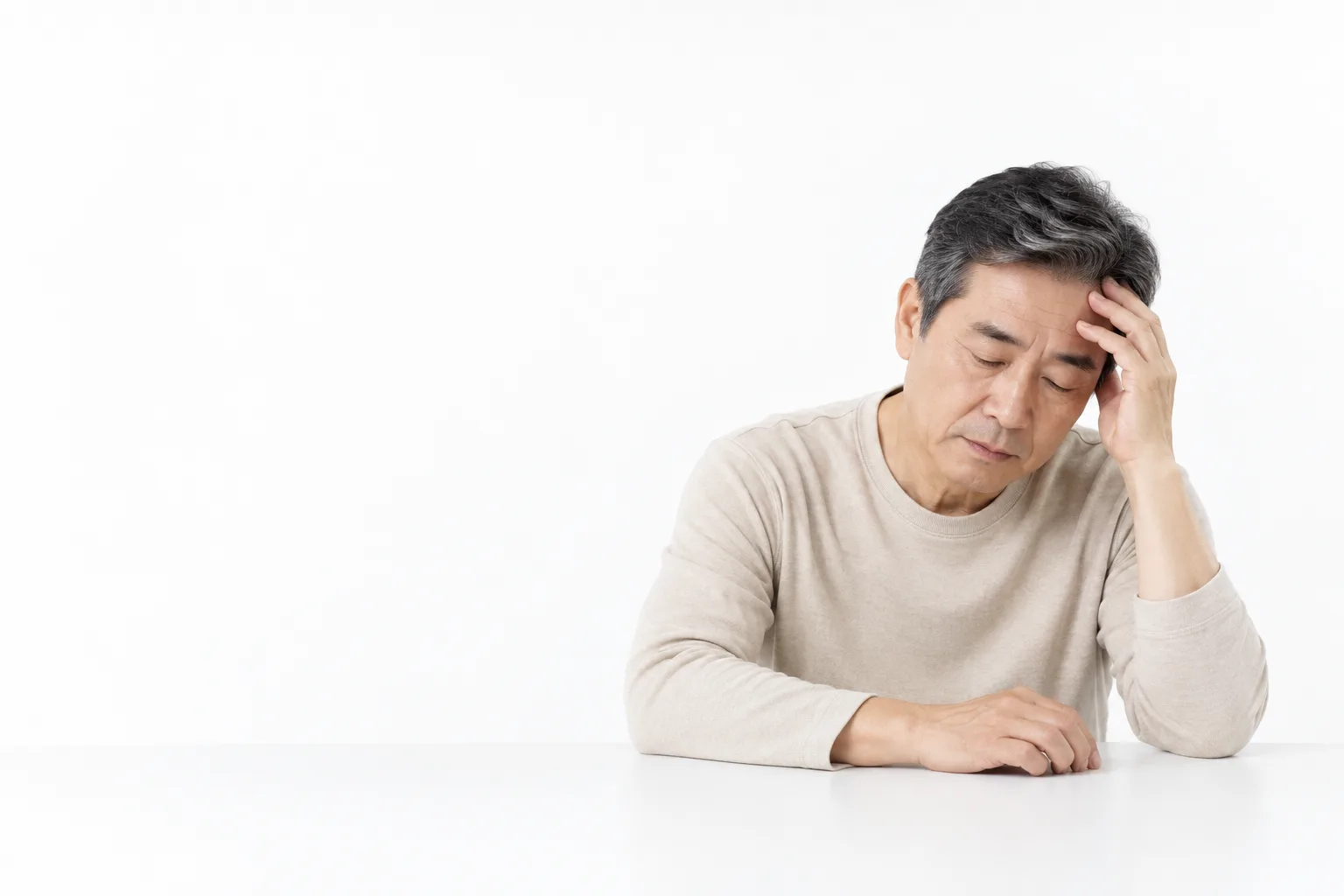 큰 병을 앍고 난 뒤 어지러움